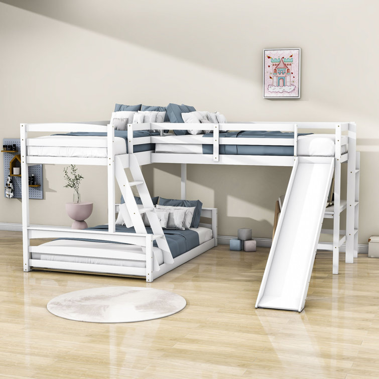 L shaped bunk beds for sale sale